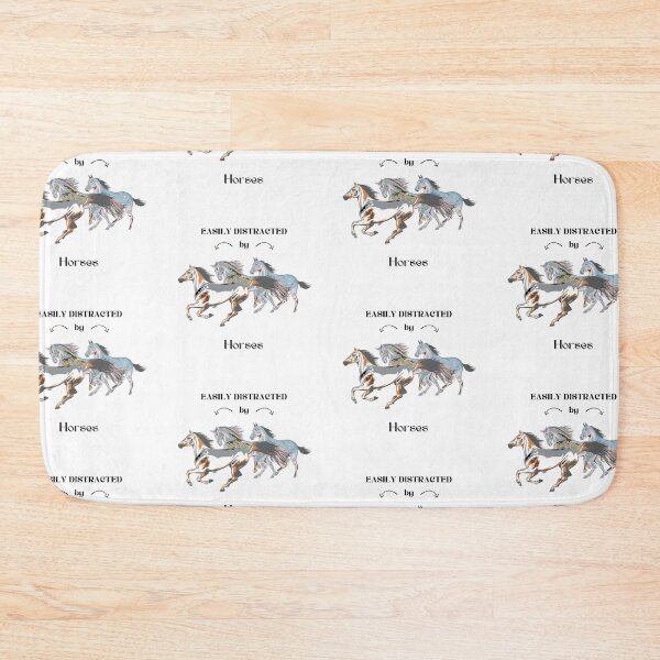 Item preview, Easily distracted by Horses  designed and sold by Horse-Aholic.