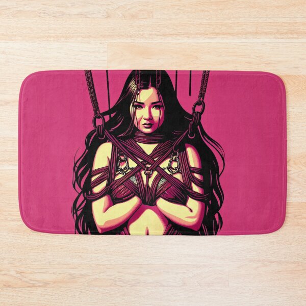 Item preview, Sexy woman tied in bondage - drawing. designed and sold by BDSMlovers.
