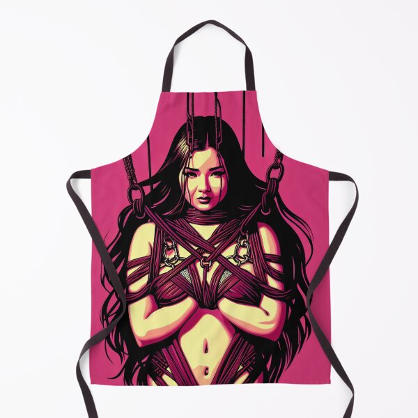 Item preview, Sexy woman tied in bondage - drawing. designed and sold by BDSMlovers.