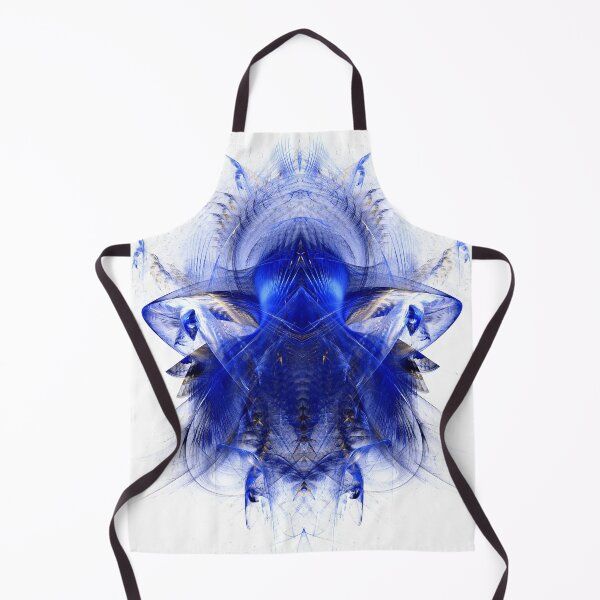 Item preview, fractal winged blue beetle designed and sold by effervescence.