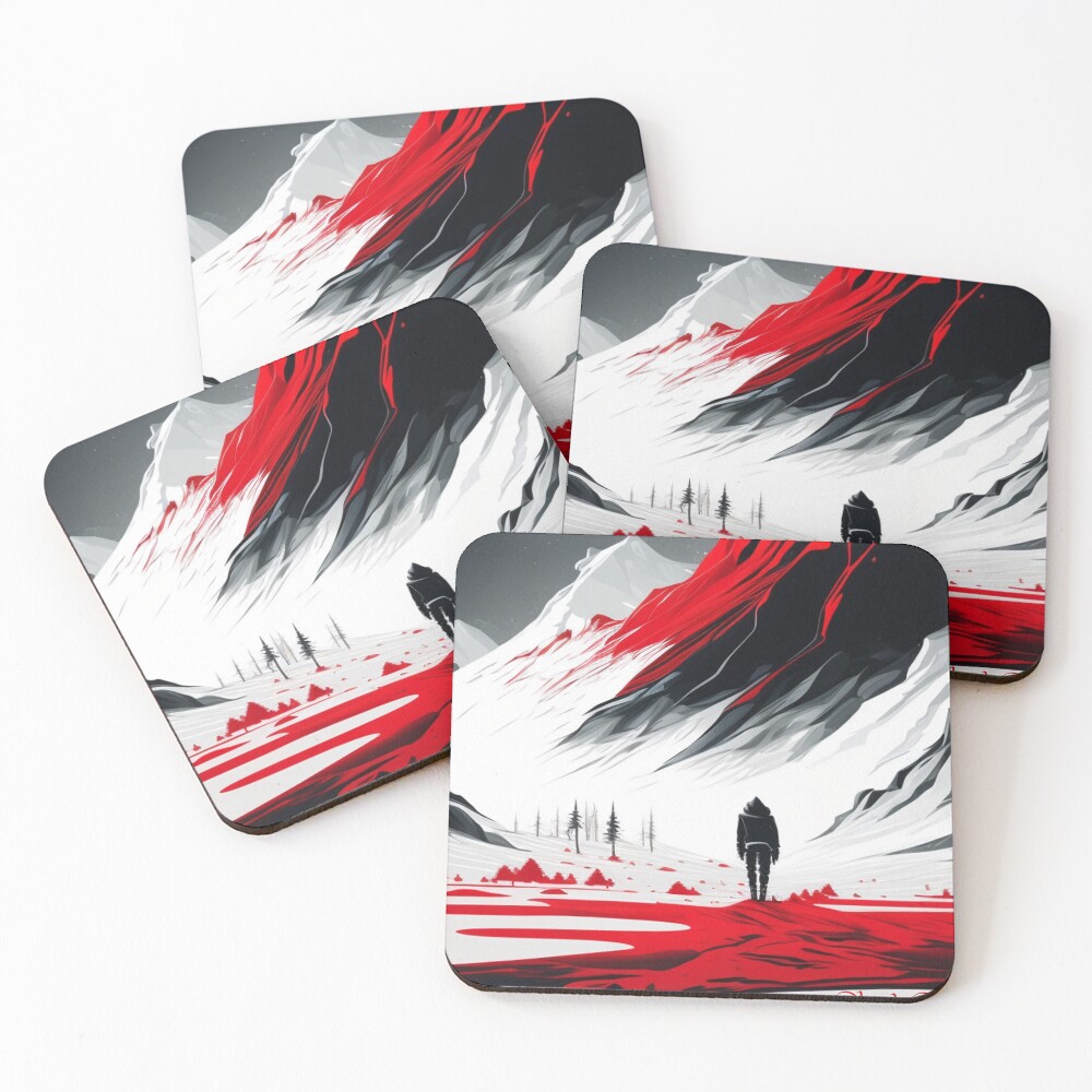 Item preview, Coasters (Set of 4) designed and sold by CustomTeesPS.