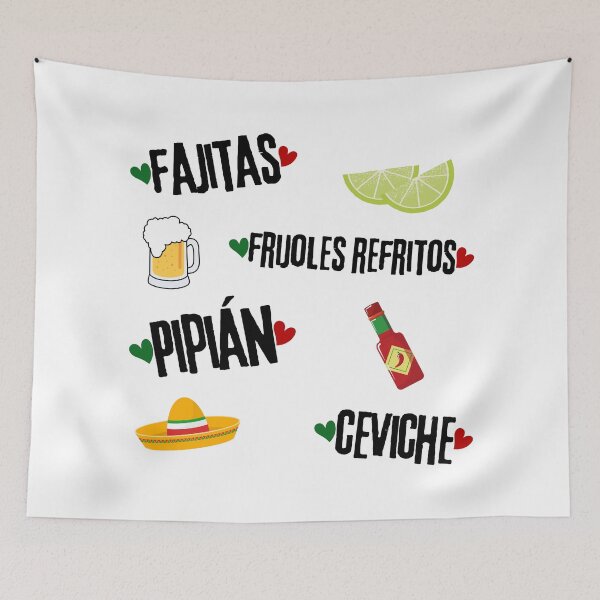 Item preview, I Love Frijoles Refritos Mexican Food Lover Gift Pack designed and sold by foodiemarie.