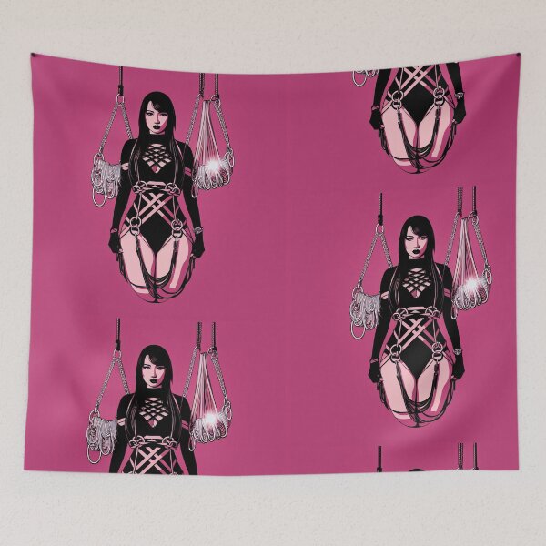 Item preview, Woman tied in ropes - bondage. designed and sold by BDSMlovers.