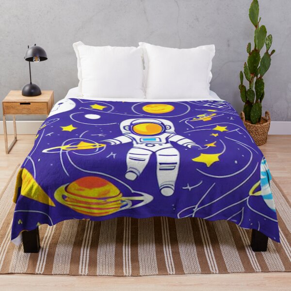 Item preview, Astronaut Lost in Space Digital Art designed and sold by ArtsyWishesShop.