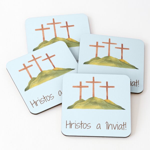 Item preview, Hristos a Înviat, Happy Easter in Romanian, Romanian Easter  designed and sold by Pommallina.