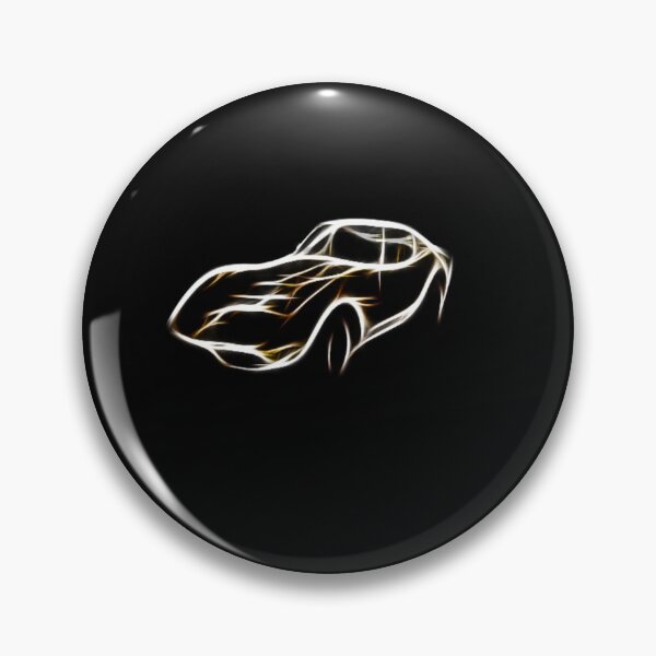 Item preview, 1973 chevrolet corvette coupe  neon design classic car 085 designed and sold by test26.