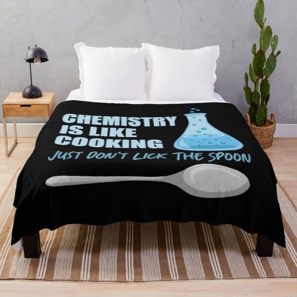 Item preview, Chemistry Is Like Cooking Just Dont Lick The Spoon Funny Science designed and sold by TravelScientist.