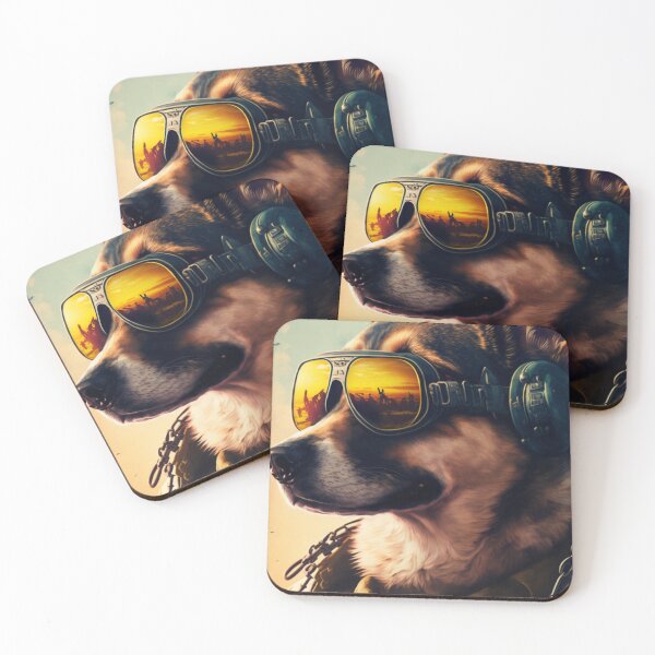 Item preview, pilot dogs flying an aircraft designed and sold by mrkristof47.