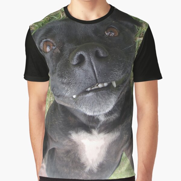 Staffy X - Adopted Graphic T-Shirt