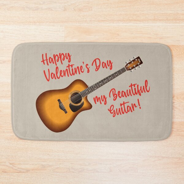 Item preview, Valentine's Day my beautiful Guitar designed and sold by elcarnero.