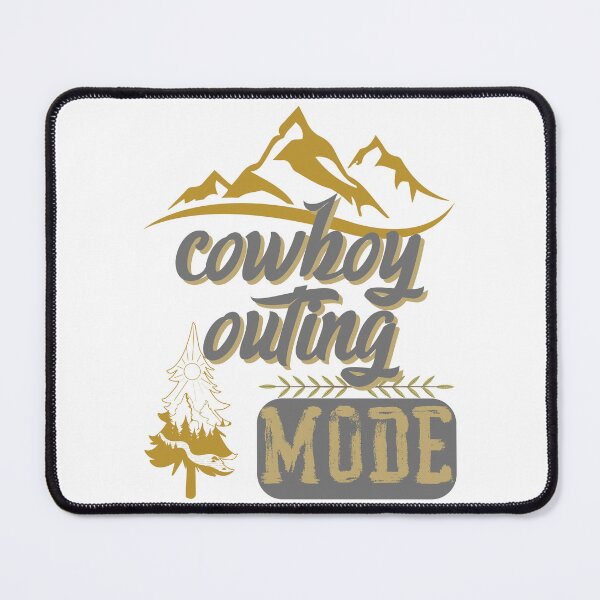 Item preview, cowboy outing mode, forest river sun inside tree pine designed and sold by movie-popcorn.