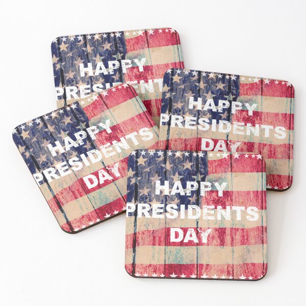 Item preview, The Happy Presidents Day Flag designed and sold by Omniweb.app.
