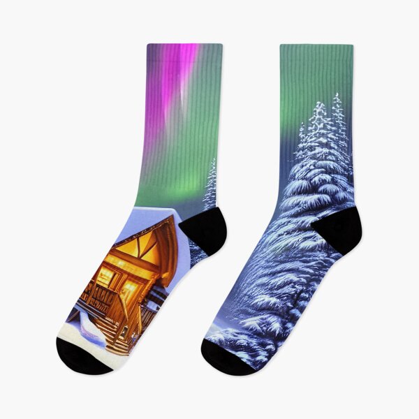 Item preview, Northern Lights Cabin designed and sold by Solotrope.