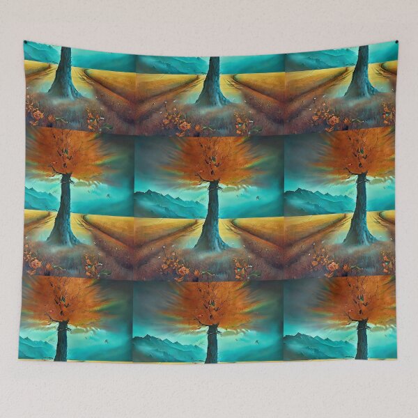 Item preview,  Autumn rainbow tree designed and sold by bogfl.