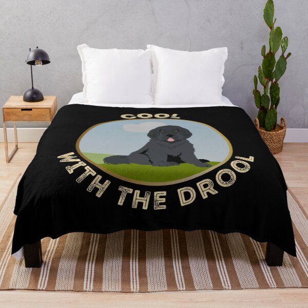 Item preview, Newfoundland Dog is Cool with the Drool designed and sold by AUZANA.