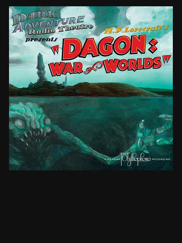 Thumbnail 7 of 7, Essential T-Shirt, DART®: Dagon: War of Worlds designed and sold by HPLHS.