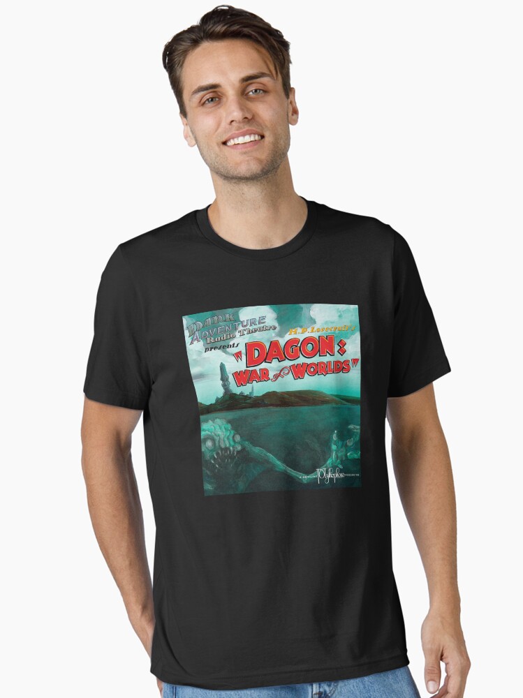 Thumbnail 2 of 7, Essential T-Shirt, DART®: Dagon: War of Worlds designed and sold by HPLHS.