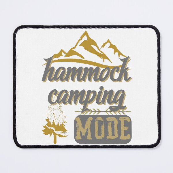 Item preview, hammock camping mode, forest river sun inside tree pine designed and sold by movie-popcorn.