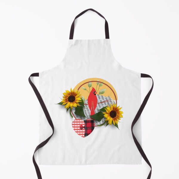 Item preview, Sunflowers Cardinal Birds designed and sold by Prilidiarts.