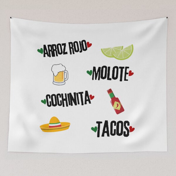 Item preview, I Love Arroz Rojo Paquete de regalo para amantes de la comida mexicana designed and sold by foodiemarie.