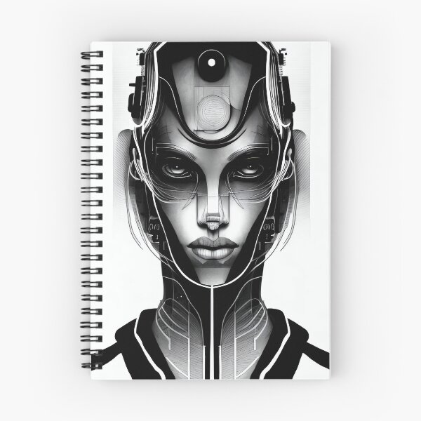 Item preview, Ni android portrait designed and sold by Kamiri.