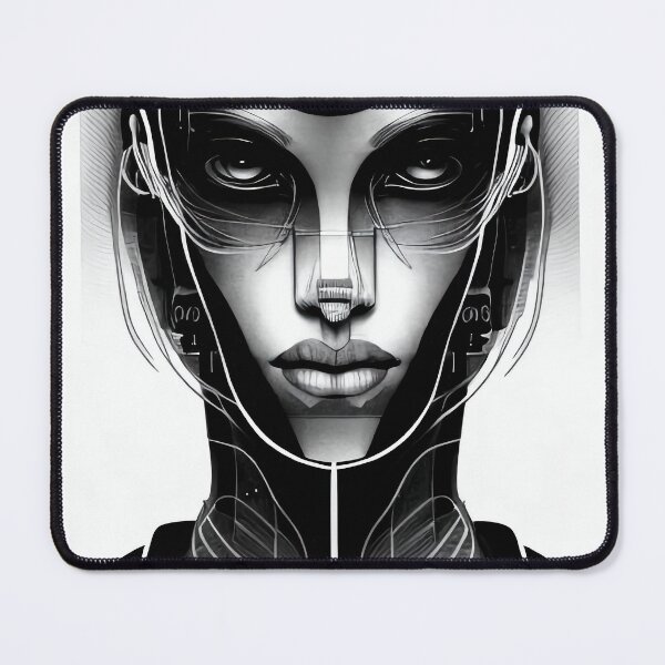 Item preview, Ni android portrait designed and sold by Kamiri.