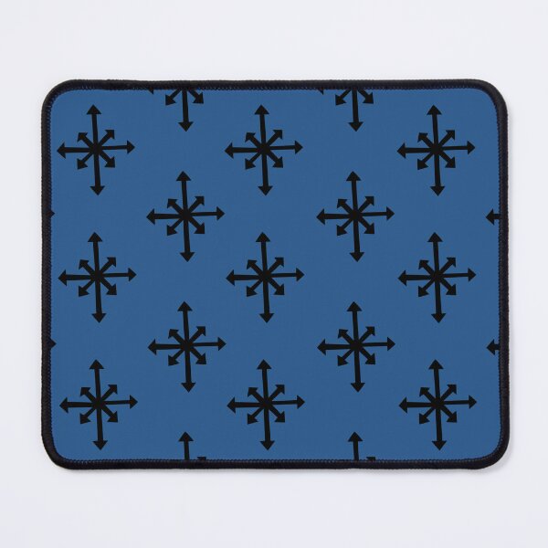 Item preview, Snowflake repeat pattern black and blue - Large designed and sold by AngelDawnDesign.