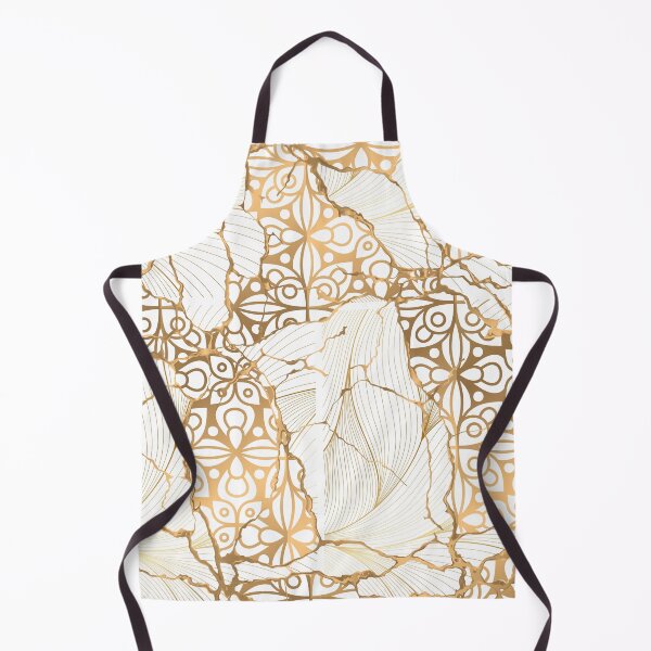 Item preview, Golden Lines. Japanese Kintsugi Pattern designed and sold by CatCoconut-Art.