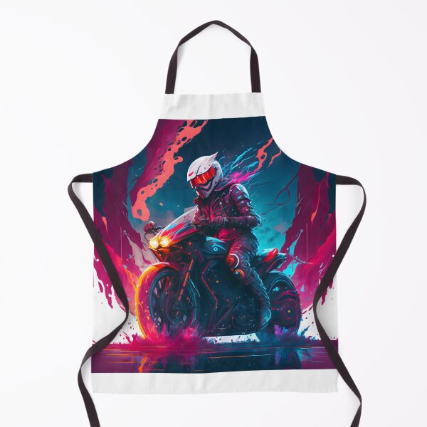 Item preview, cyber punk styled motorcycle rider designed and sold by ArtShanth.