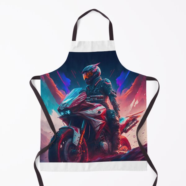 Item preview, cyber punk styled motorcycle rider #2 designed and sold by ArtShanth.