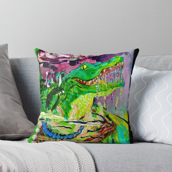 Item preview, Mardi Gras Gator designed and sold by hayleyroussel.