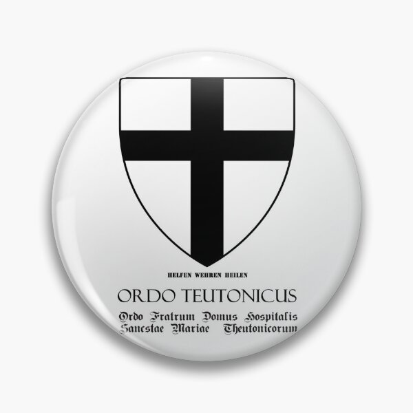 Item preview, Teutonic Order flag with lat. name of the order (#02) designed and sold by MDMDO.