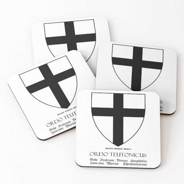 Item preview, Teutonic Order flag with lat. name of the order (#02) designed and sold by MDMDO.