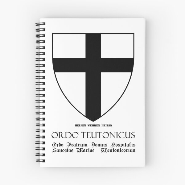 Item preview, Teutonic Order flag with lat. name of the order (#02) designed and sold by MDMDO.