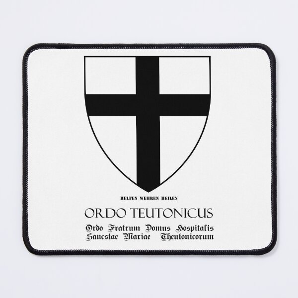 Item preview, Teutonic Order flag with lat. name of the order (#02) designed and sold by MDMDO.