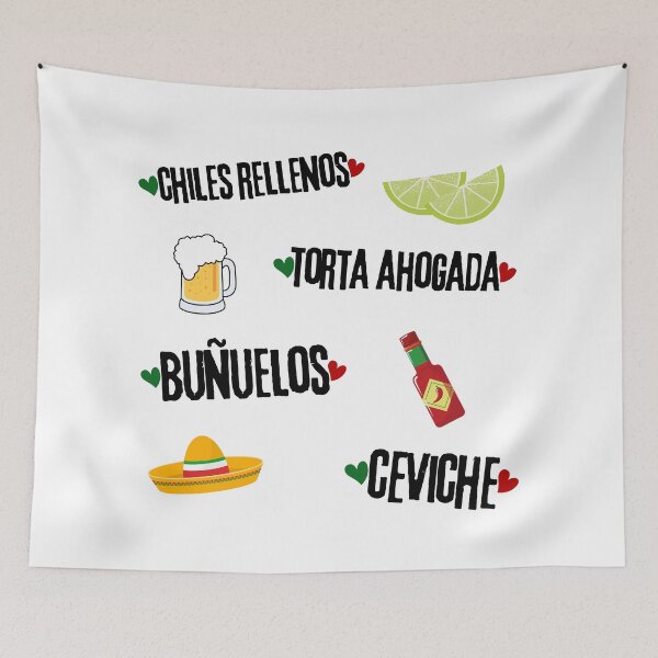 Item preview, I Love Torta Ahogada Mexican Food Lover Gift Pack designed and sold by foodiemarie.