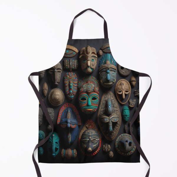 Item preview, African masks designed and sold by AntonininEpics.