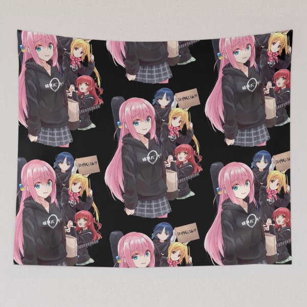 Item preview, Bocchi The Rock - Ziptie Girl Band designed and sold by GalacticWaifu.