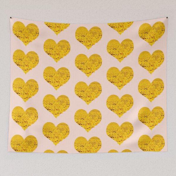 Item preview, Valentine's Day Flower Heart- Yellow Daisies designed and sold by MH65Designs.
