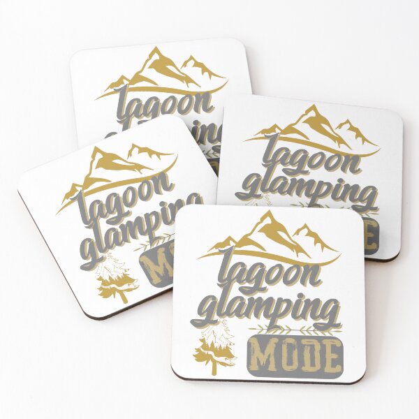 Item preview, lagoon glamping mode, forest river sun inside tree pine designed and sold by movie-popcorn.