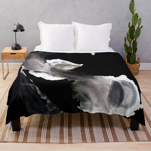 Item preview, Synergy 2 Monochrome Alcohol Ink Abstract Painting designed and sold by nancyjcreates.