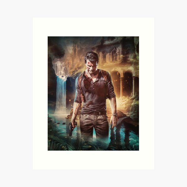 Uncharted 4 Nathan Drake Art Board Print for Sale by MarinaLexaArt