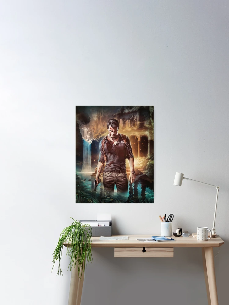 Uncharted 4 Nathan Drake Art Board Print for Sale by MarinaLexaArt