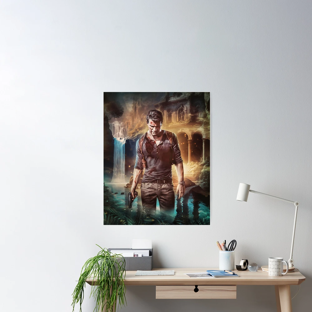 Nathan Drake Uncharted Painting by Davis Eleanor - Pixels
