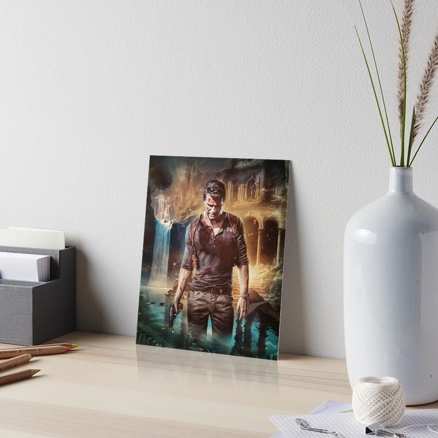 Uncharted 3 Nathan Drake Art Board Print by cirifionas