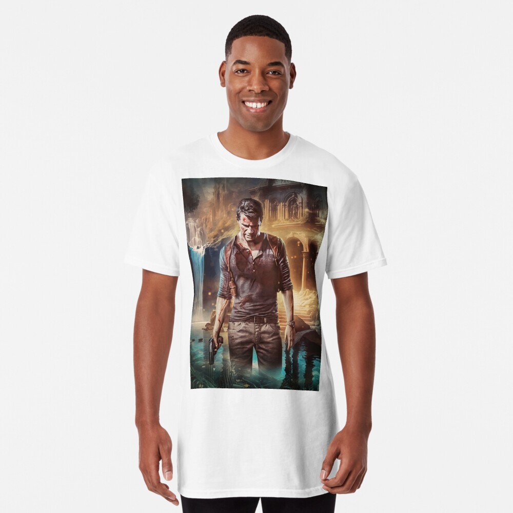 Uncharted 4 Nathan Drake Graphic T-Shirt for Sale by