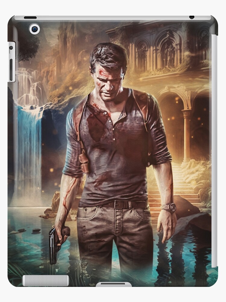 Artwork Drake in Cover, Uncharted 1, Naughty Dog