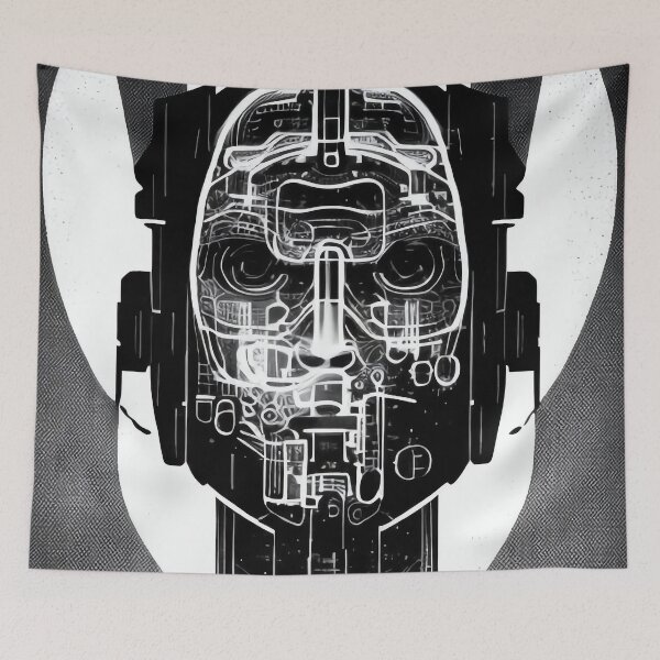 Item preview, Xi android portrait designed and sold by Kamiri.