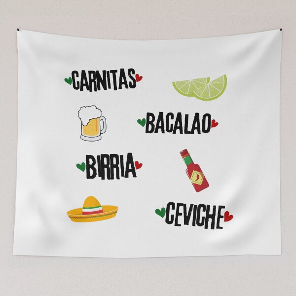 Item preview, I Love Bacalao Mexican Food Lover Gift Pack designed and sold by foodiemarie.