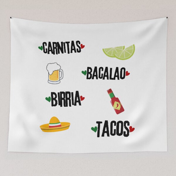 Item preview, I Love Birria Mexican Food Lover Gift Pack designed and sold by foodiemarie.